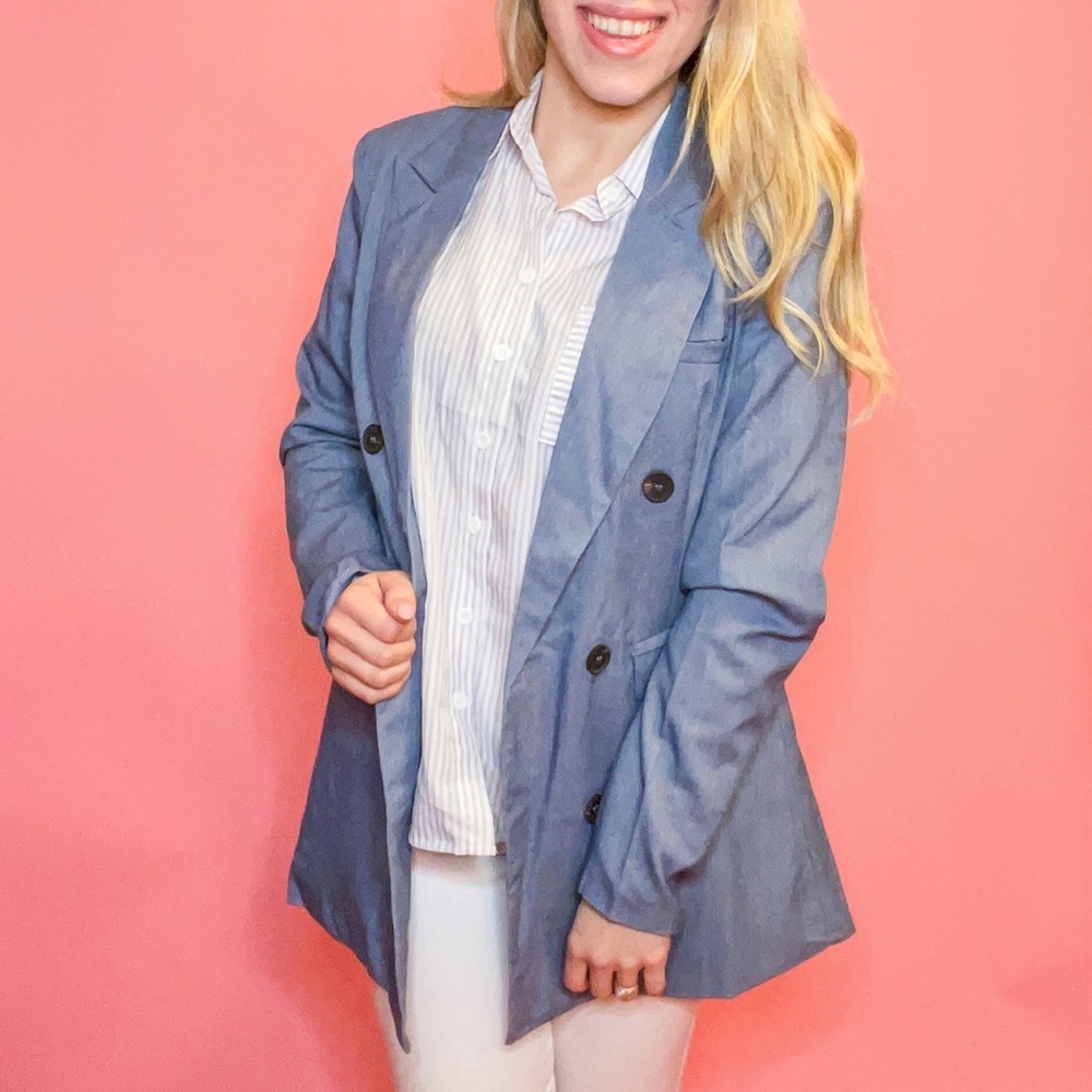 Blue blazer